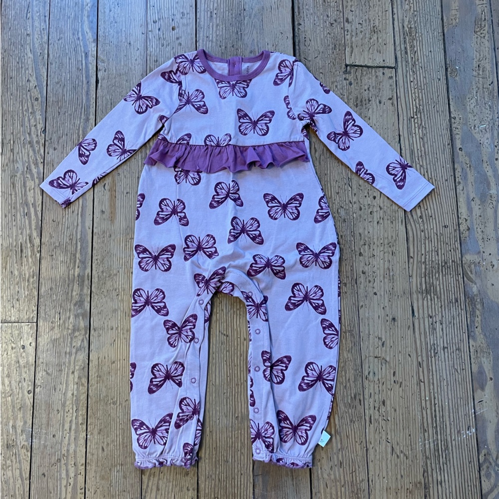 Burt’s Bees Baby Butterfly Conservatory Organic Baby Jumpsuit